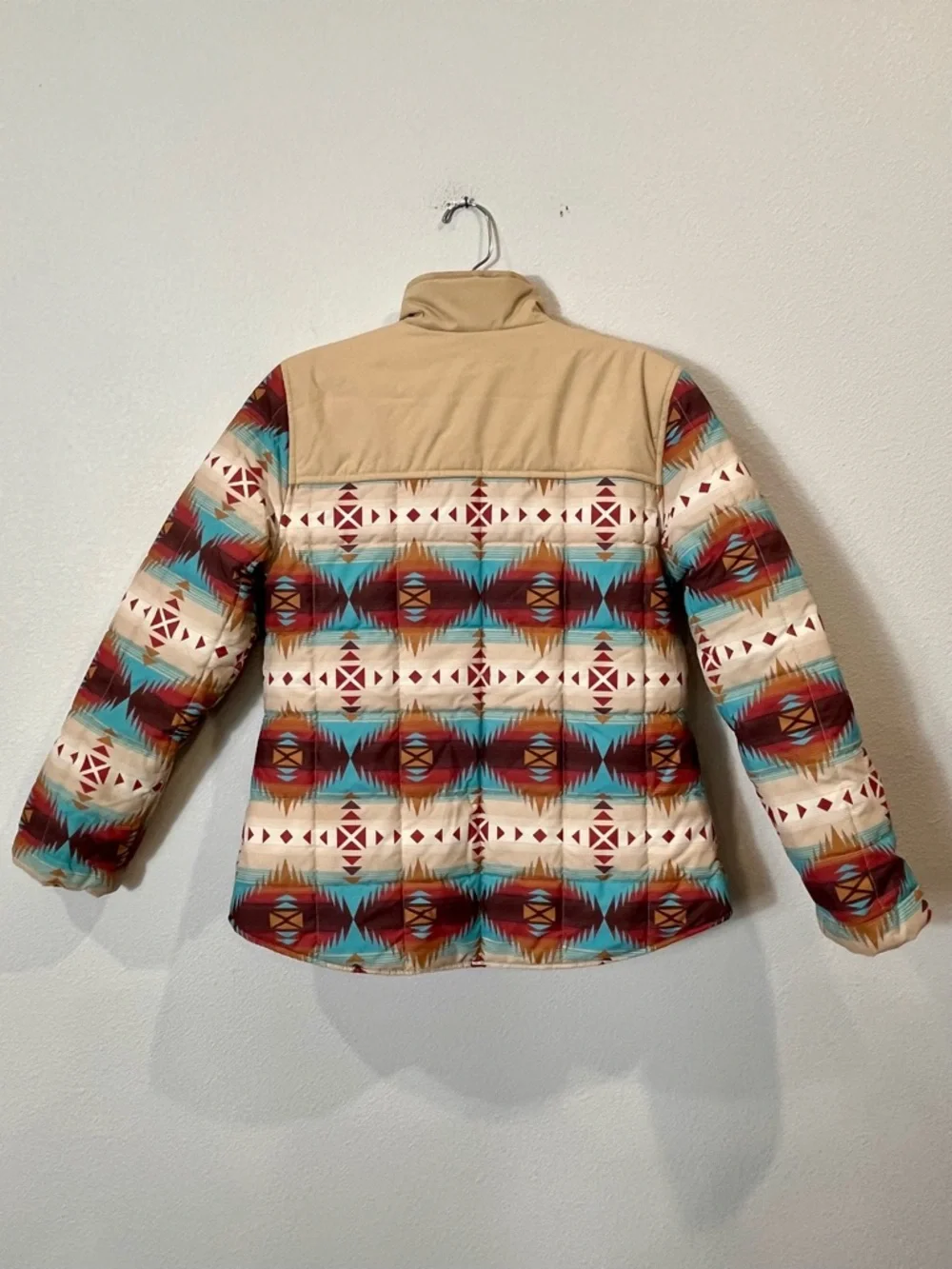 Ariat Girls Crius Insulted Jacket Serrano Southwestern Print L Like-New Aztec